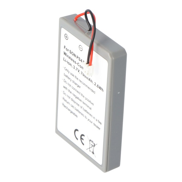 Batteri passer til Sony PS4 Pro Wireless Controller, Li-ion, 3.7V, 700mAh, 2.6Wh