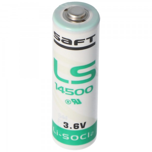 SAFT LS14500 Litiumbatteri Li-SOCI2, Størrelse AA LS14500, FT25BT max. 2600mAh