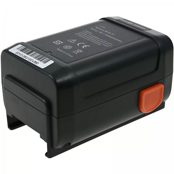 Standard batteri passer til Gardena ERGOCUT 48 LI elektrisk hækkeklipper, type 8878 18 Volt 2500mAh