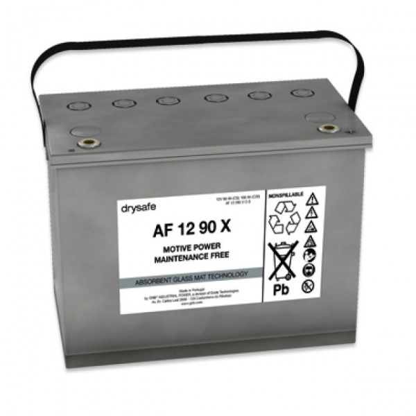 Exide AF 12090 XOS blybatteri med M6 skrueterminal 12V, 89500mAh