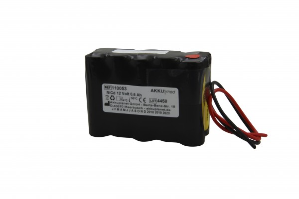 NC-batteri egnet til MGVG Döring Combimat IP81 / IP82 CE-kompatibel