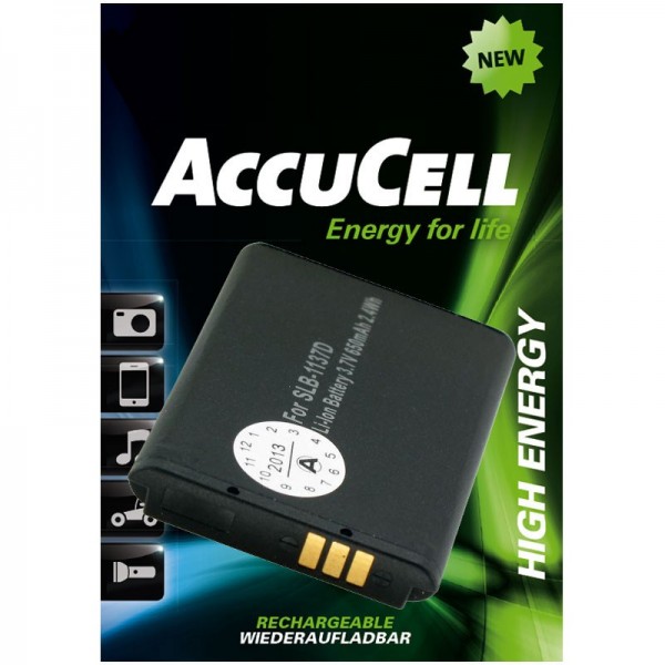 AccuCell batteri passer til Samsung L74 Wide, 800mAh