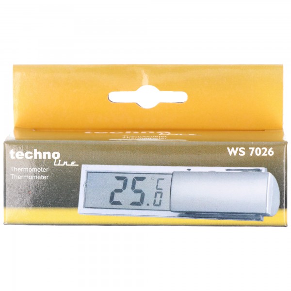 Bordtermometer WS 7026 med digital indendørs temperaturvisning i ° C