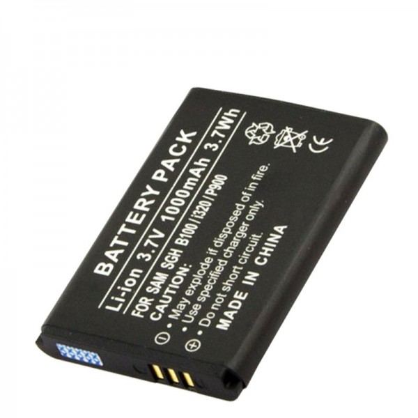 Batteri passer til Samsung SGH-i320, AB553446BECSTD, 1000mAh
