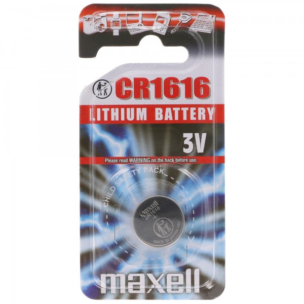 CR1616 Becocell lithiumbatteri IEC CR1616 med 3 Volt og 55mAh