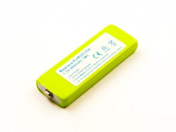 Batteri passer til Telekom T-Plus 2, Euro C250, C300, NiMH, 1,2V, 800mAh