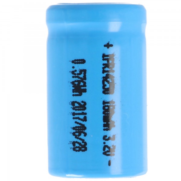 IFR14250 - 180mAh, 3,2V LiFePo4 batteri