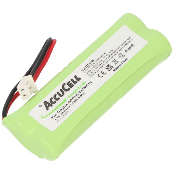 Batteri passer til Dogtra GPRHC043M016 batteri 4.8 Volt 350mAh