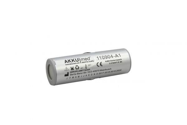 NiMH-batteri passer til Heine X-02.99.382, X-002.99.382