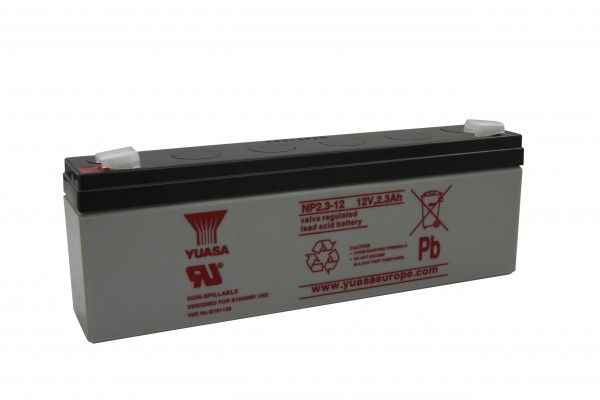 Blysyrebatteri passer til Kontron Instruments MicroGas 7650