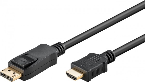 DisplayPort til HDMI -adapterkabel DisplayPort -stik (1.2)> HDMI -stik (type A) (1.4)