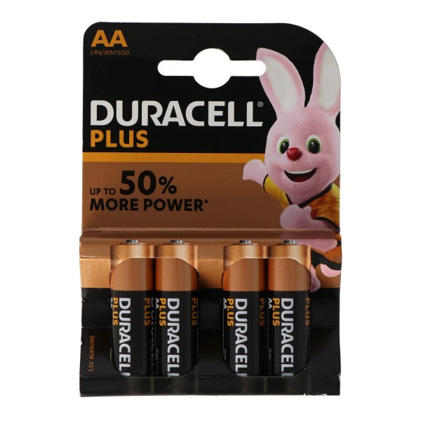 DURACELL Simply Mignon / AA / LR6 4-pak alkalisk batteri