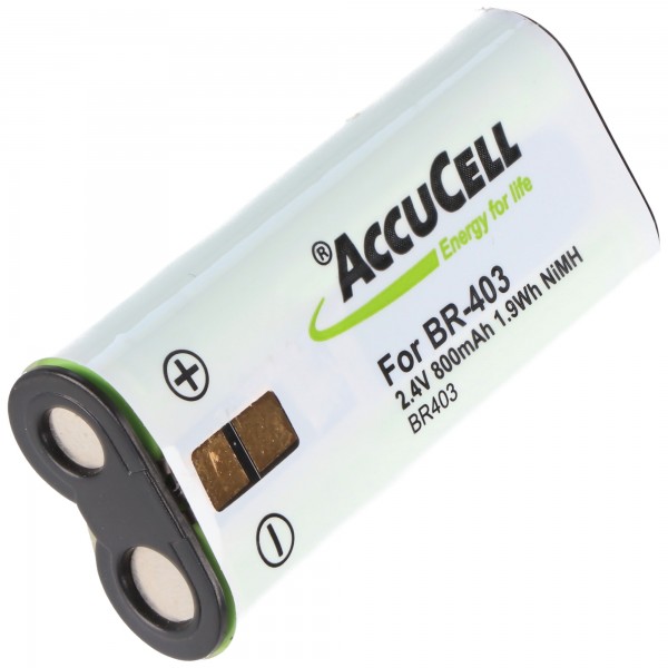AccuCell batteri passer til Olympus DS-2300, -3300, -4000, BR-403