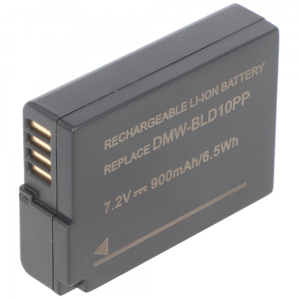Batteri passer til Panasonic DMW-BLD10 E, Lumix DMC-GF2