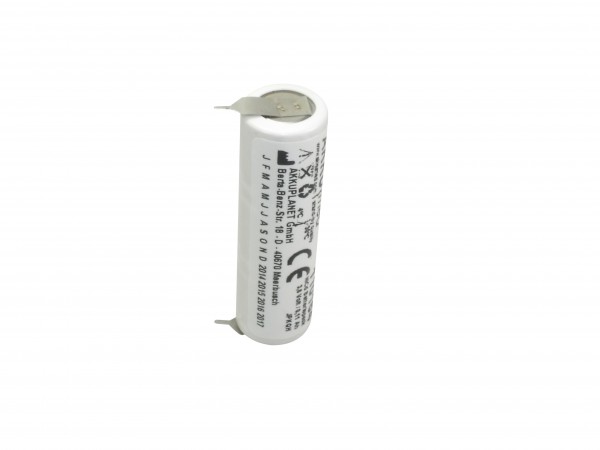NC-batteri egnet til Heinen & Löwenstein BiPAP Vision ventilator