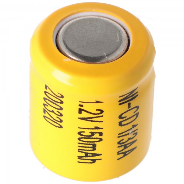 Batteri passer til Sanyo N-110AA batteri NiCd 1/3 AA Mignon uden loddetabel 150mAh