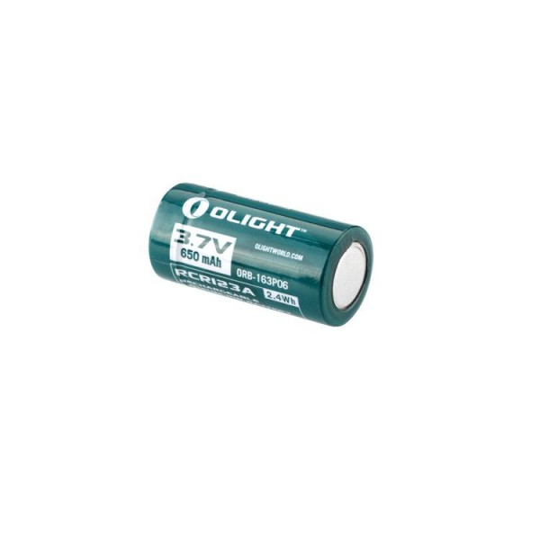 Olight 16340 650 mAh batteri - RCR123A