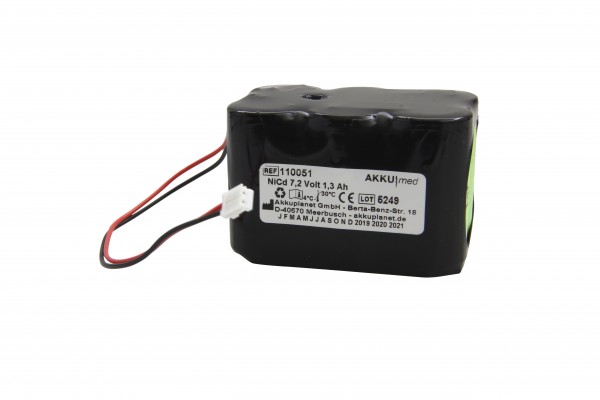NC-batteri egnet til MGVG Döring Combimat 2000 / IP85