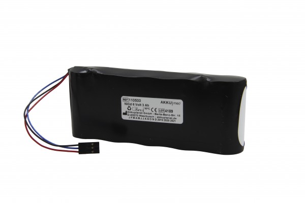 NC-batteri egnet til BCI (Biochem) MiniTORR Plus - Type 6004-506, 58522B2