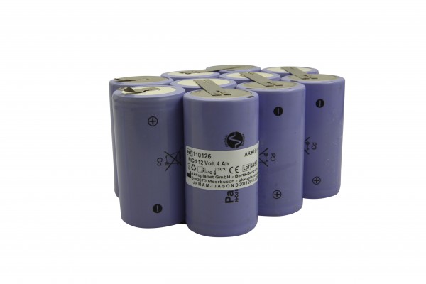 NC-batteri egnet til S & W inch defibrillator NTP CE-kompatibel