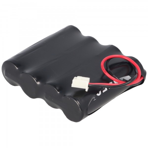 Batteripakke med kabel og stik, der passer til ADE PWN5-vægte, batteri egnet til præcisionsvægte, kompakte vægte, NiMH 4.8V 2550mAh
