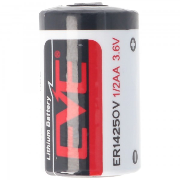 Eve lithium 3.6V batteri ER14250V 1 / 2AA batteri -55 ° C til 85 ° C grader