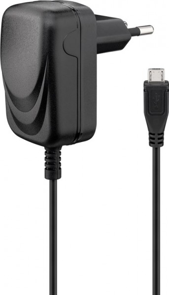 Goobay micro USB oplader (5W) - strømforsyning til mange små enheder med micro USB tilslutning såsom smartphones