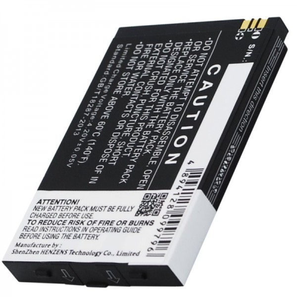 Batteri passer til Sonim XP3-S, XP3 Enduro, XP3-0001100-2 3.7 Volt 1200mAh