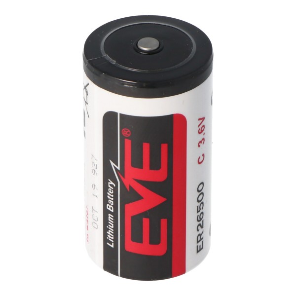 ER26500 Litiumbatteri C Størrelsesspole ER 26500, 3,6 Volt 8500mAh