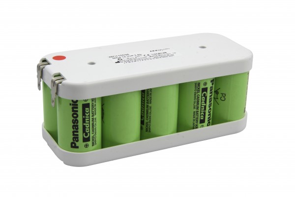 NC-batteri egnet til Hellige Defibrillator Defiscope CE-kompatibel