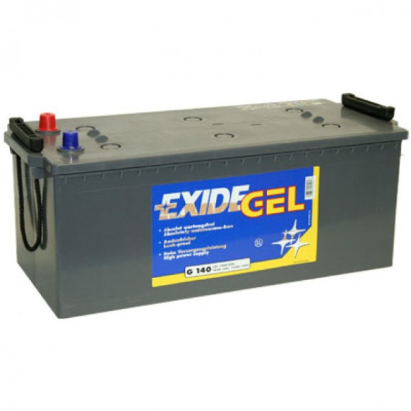 Exide Equipment Gel ES 1600 (G140) Blybatteri med A-Pol 12V, 140000mAh
