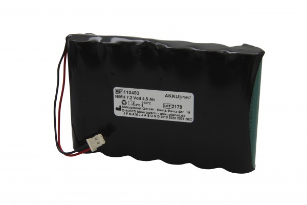 NiMH batteri passer til MIR Spirolab II, III - 972301