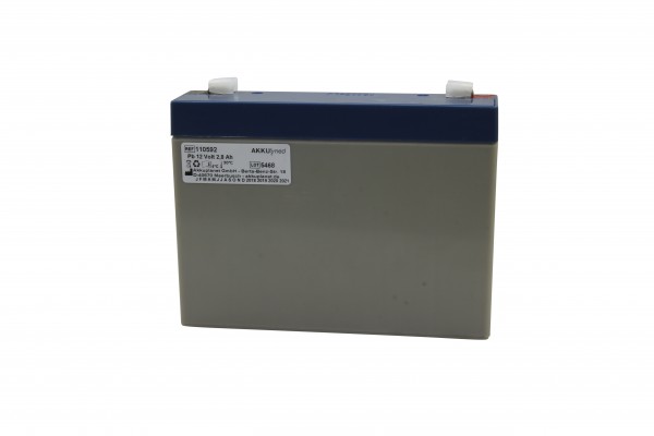 Genopladeligt blybatteri egnet til Schmitz & Sons Partura 140.1010.0