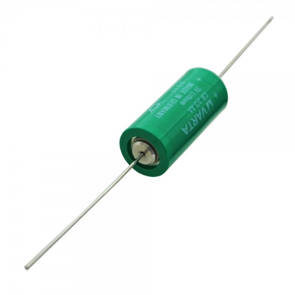 Varta CR2 / 3AA lithium batteri, Varta 6237 med aksial wire