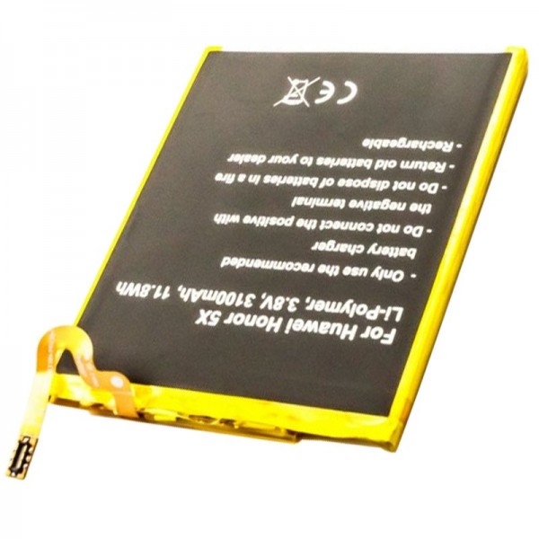 Batteri til Huawei Honor 5X, HB396481EBC 3.8 Volt 3100mAh
