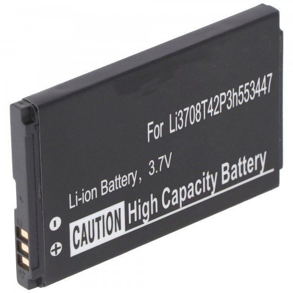 Batteri passer til ZTE F320, Li-ion, 3.7V, 770mAh, 2.8Wh