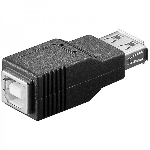 USB 2.0 Hi-Speed Adapter fra en Kvinde til B Kvinde