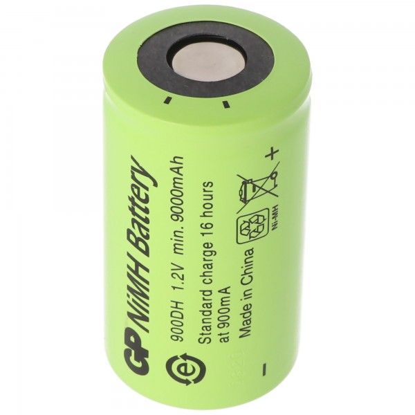 GP900DH-EB GP Mono Batteri NiMH 1,2 Volt, 9000mAh