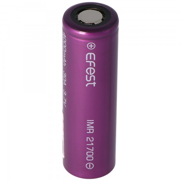 Efest IMR21700 - 4000mAh, Li-ion batteri, 3,6V - 3,7V 30A