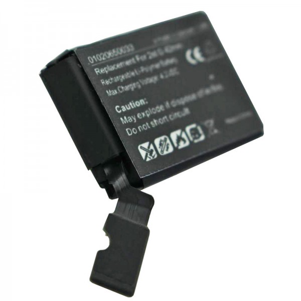 Batteri passer til Apple iWatch 2 42mm Li-Polymer batteri A1761, 3.77V, 330mAh, 1.2Wh