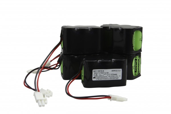 NC-batteri egnet til Braun Perfusor fm (MFC) - pakke med 5