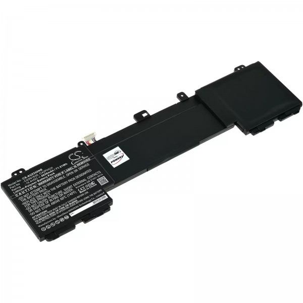 Batteri passer til bærbare Asus ZenBook Pro UX550VD-BN032T, UX550VD-BN068T, type C42N1630 og andre - 15.4V - 4650 mAh