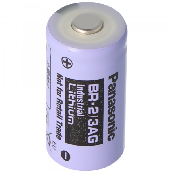 Panasonic Lithium 3V batteri BR 2 / 3AGN 2/3 En høj temperatur celle