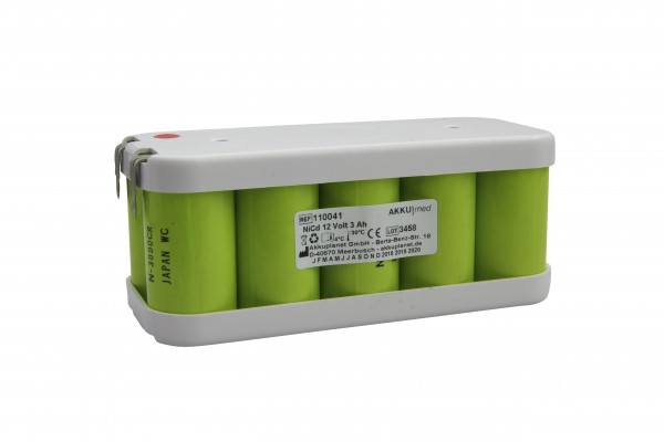 NC-batteri egnet til Honeywell defibrillator ED420 / ED500 CE-kompatibel