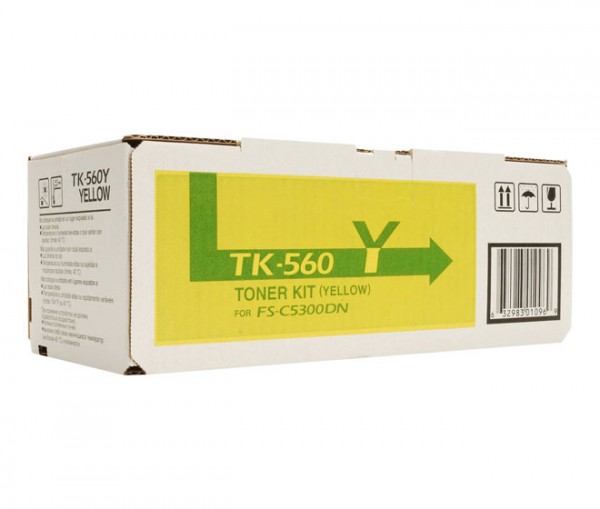 Kyocera lasertoner TK-560Y gul 10.000 sider