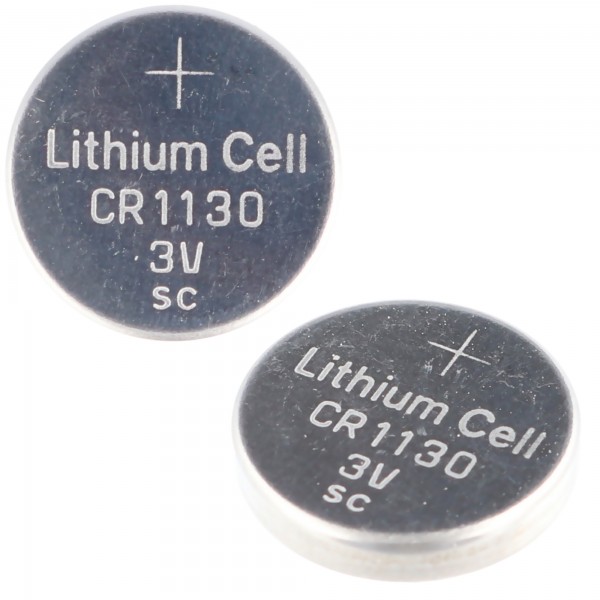 CR1130 Litiumbatteri 3.0 Volt Batteri CR1130 3Volt 2 stk