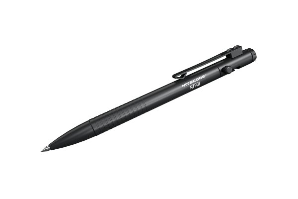 Nitecore Tactical Pen NTP31 inkl. Glasafbryder med wolframspids