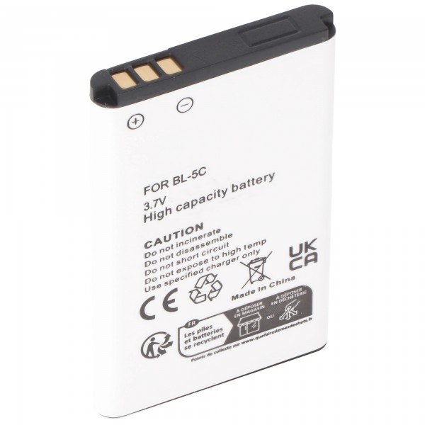 AccuCell batteri passer til WiKo Lubi2 batteri Wiko Lubi 2, Lubi2 Alloy A290, A330, A350, A400, A500i, D730, D830, R5, A600