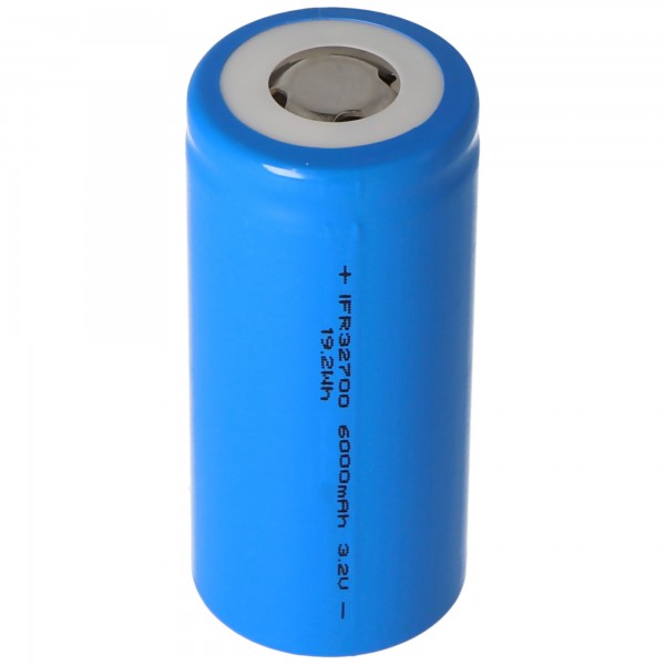 IFR32600 3.2V - 3.3V 6000mAh LiFePO4 (lithium jernphosphat) batteri