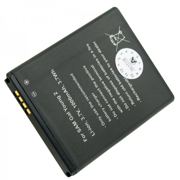 Batteri passer til Samsung Galaxy Young 2 batteri, SM-G130, EB-BG130ABE